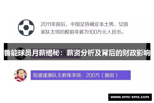 鲁能球员月薪揭秘：薪资分析及背后的财政影响